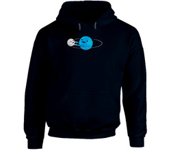 Moon Earth Being Around You Community Abed Funny Tv Show Hoodie