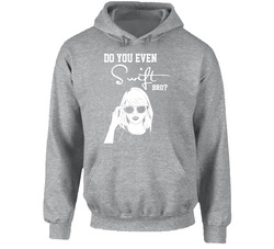 Do You Even Swift Bro? Charcoal Hoodie