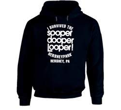 I Survived The Sooper Dooper Looper Fun Ping Pong Summer Movie Hoodie
