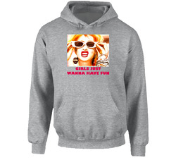 Cindy Lauper Girls Just Wanna Have Fun Hoodie