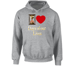 I Love Days Of Our Lives Hourglass Soap Hoodie