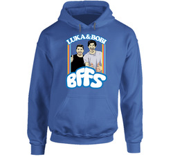 Luka And Bobi Bffs Doncic Boban Marjanovic Best Friends Hoodie
