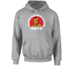 Rocky 3 Retro Clubber Lang Bad Look Off Ya Face Hoodie