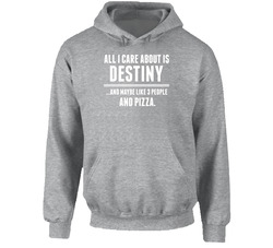 All I Care About Is Destiny Funny Name Hoodie