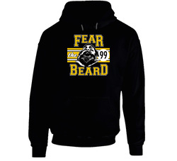 Brett Keisel Fear The Beard Pittsburgh Football Hoodie