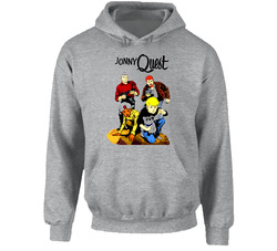Jonny Quest Retro Cartoon Hoodie