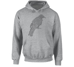 Edgar Allen Poe The Raven Poem Hoodie