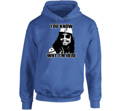 You Know Why I'm Here Marshawn Lynch Football Interview Hoodie