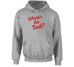 Where's The Beef? Vintage Retro Gift Hoodie