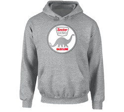 Dino Sinclair Dinosaur Oil Gasoline Retro Hoodie