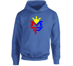 Pacquiao Pinas 2016 V.2 - Men Royal Blue Hoodie
