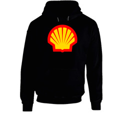 Shell Oil Gas Station Company Logo Hoodie