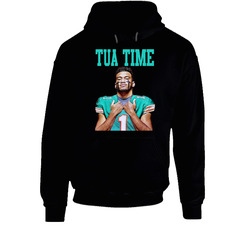 Tua Tagovailoa Tua Time Miami Dolphins Fins Qb Football Hoodie