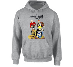 Jonny Quest Cool Retro Group Hoodie