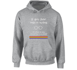 If Harry Potter Taught Us Anything Itâ€™s That No One Should Live In A Closet Hoodie