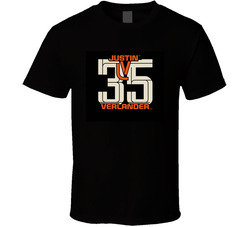 Justin Verlander 35 Sf T Shirt