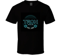 Tron Movie 1982 End Of Line T Shirt