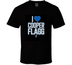 I Love Cooper Flagg 2 T Shirt