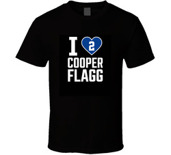 i Love Cooper Flagg number 2 T Shirt