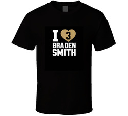 I Love Braden Smith T Shirt