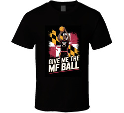 Derik Queen Give me the MF ball t shirt