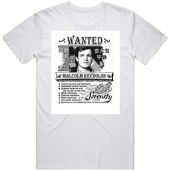 Serenity Firefly Retro Graphic Unisex Cotton White Classic T Shirt