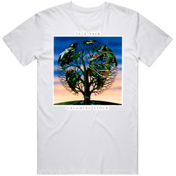 Laughing Stock Talk Talk Album Retro Graphic Unisex Cotton White Classic T Shirt