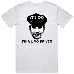 Dumb And Dumber Limo Driver Retro Graphic Unisex Cotton White Classic T Shirt