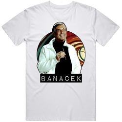 Banacek George Peppard Retro Graphic Unisex Cotton White Classic T Shirt