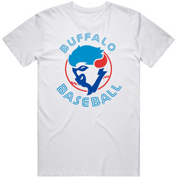 Buffalo Blue Jays Major League Baseball Team Toronto Blue Jays Retro Graphic Unisex Cotton White Classic T Shirt