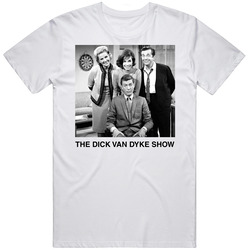 The Dick Van Dyke Classic Tv Show Retro Graphic Unisex Cotton White Classic T Shirt