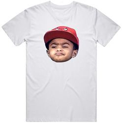 Derrick Rose Kid Son Chicago Basketball Sports Retro Graphic Unisex Cotton White Classic T Shirt