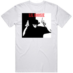 Lil Boosie Rapper Hip Hop Retro Graphic Unisex Cotton White Classic T Shirt