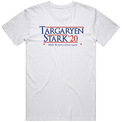 Targaryen Retro Graphic Unisex Cotton White Classic T Shirt