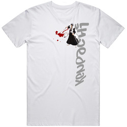 Bleach Kenpachi Japanese Anime Retro Graphic Unisex Cotton White Classic T Shirt