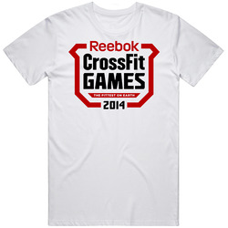 Crossfit Games 2014 Sports Retro Graphic Unisex Cotton White Classic T Shirt
