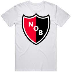 Newells Old Boys De Rosario Soccer Argentina Football Messi Retro Graphic Unisex Cotton White Classic T Shirt