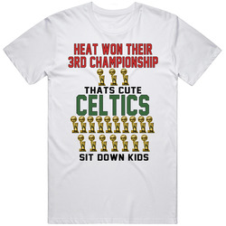 Heat Diss Retro Graphic Unisex Cotton White Classic T Shirt