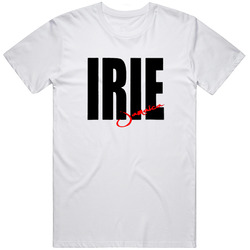 New Irie Jamaica Retro Graphic Unisex Cotton White Classic T Shirt