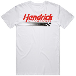 Hendrick Motorsports Automobile Car Truck Motorcycle Auto Parts Cool Distressed Style Brand Logo Emblem Retro Graphic Unisex Cotton White Classic T Shirt
