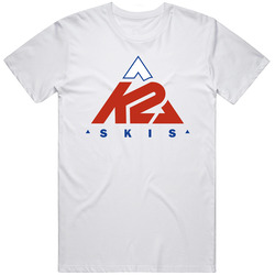 K2 Skis Retro Graphic Unisex Cotton White Classic T Shirt