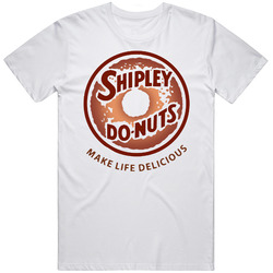 Shipley Donuts Sugar Land Texas Restaurant Retro Graphic Unisex Cotton White Classic T Shirt