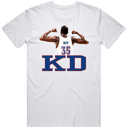 Kd Mvp Retro Graphic Unisex Cotton White Classic T Shirt