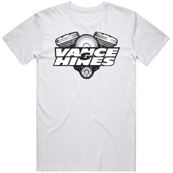 Vance And Hines Auto Automobile Car Truck Motorcycle Parts Cool Distressed Style Brand Logo Emblem Retro Graphic Unisex Cotton White Classic T Shirt