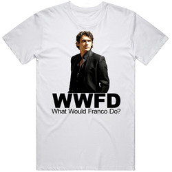 James Franco General Hospital Soap Opera Wwjd Retro Graphic Unisex Cotton White Classic T Shirt