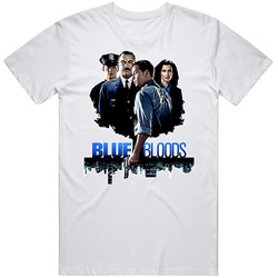 Tom Selleck Blue Bloods Retro Graphic Unisex Cotton White Classic T Shirt