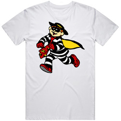 Hamburglar Retro Graphic Unisex Cotton White Classic T Shirt