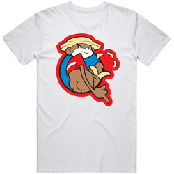 Johnny Chimpo Super Troopers Retro Graphic Unisex Cotton White Classic T Shirt
