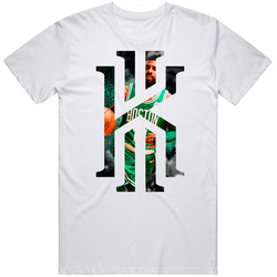 Irving White Retro Graphic Unisex Cotton White Classic T Shirt