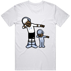 Dab Dance On Em Retro Graphic Unisex Cotton White Classic T Shirt